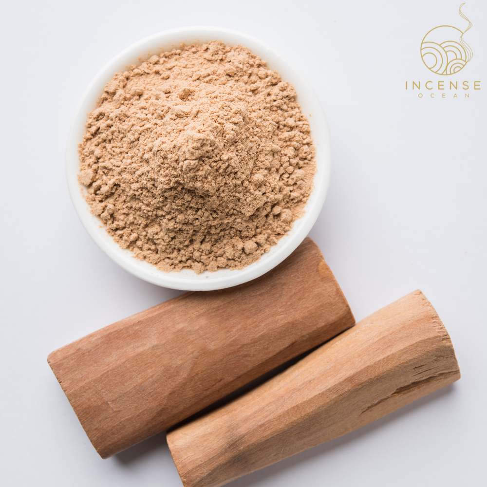 Natural Sandalwood Incense Powder